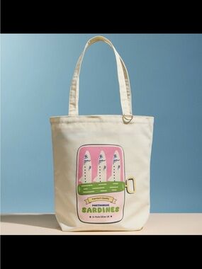 🆕🐟SARDINE CANVAS TOTE